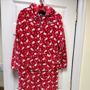 Vineyard Vines Santa Whale High Pile Fleece Pajamas Youth XL/Adult XS-S